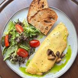 Cheese Mushroom Omelette