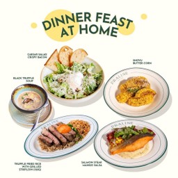 DINNER FEAST AT HOME