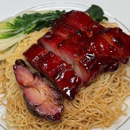 บะหมี่ฮ่องกงหมูแดงฮ่องกง