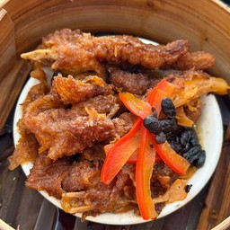 ขาไก่นึ่งเต้าซี่