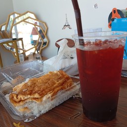 ชาดำเย็นน้ำตาล 0% (ใช้หญ้าหวานแทนน้ำตาล)