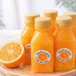 น้ำส้มคั้นเซทพอดี (150 ml 5 ขวด)