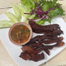 หมูคุโรบุตะแดดเดียว