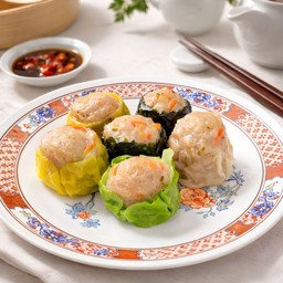 ขนมจีบรวมหมูปูกุ้งสาหร่าย 6 ลูก