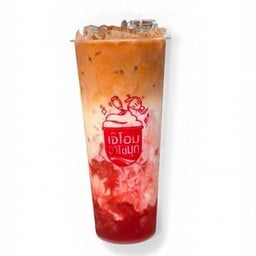 ชาไทยนมสดสตอเบอร์รี่
