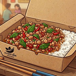 กะเพรากล่องแซ่บ