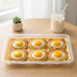 ขนมไข่วงนกกะทาดาว   1 ชุด มี 6 ชิ้น