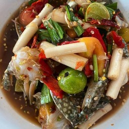 ตำไหลบัว ปูม้า