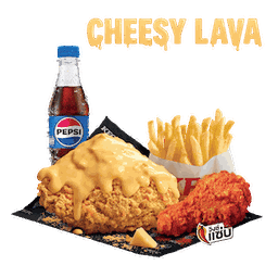 คอมโบไก่กรอบชีสซี่ลาวา