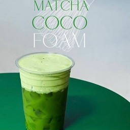 Matcha Coconut Foam