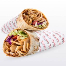 โดเนอร์พิซซ่าแรปเนื้อไก่