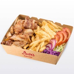 กล่องโดเนอร์แพลตเตอร์เนื้อไก่