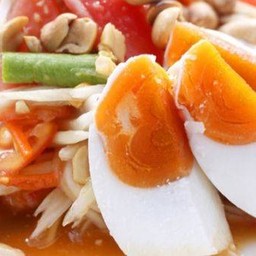 ตำไทนไข่เค็ม