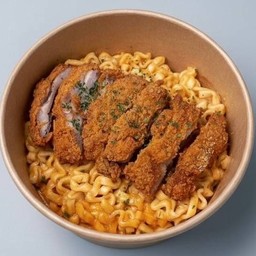 มาม่าเกาหลี ครีมคาโบไก่ทอด