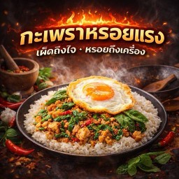กะเพราหรอยแรง