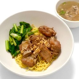 บะหมี่ซี่โครงหมูตุ๋น (แห้ง)
