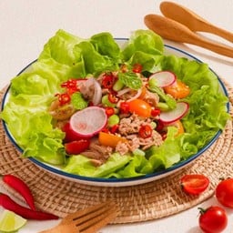 สลัดทูน่าสไปซี  Thai Spicy Tuna Salad