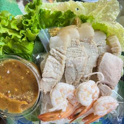 เมี่ยงกุ้ง หมูสามชั้น