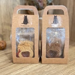 Cookies Jam vanilla (4pcs) Dark Chocolate (4pcs