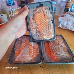 เนื้อบราวด์แซลม่อนสด