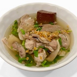 ต้มเลือดหมู / เกาเหลาเลือดหมู