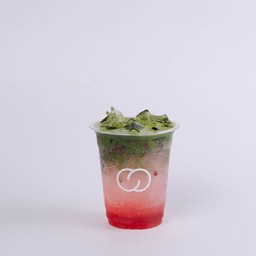 Sparkling Mixed berry Matcha