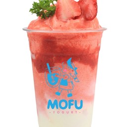 Strawberry yogurt smoothie - สตรอเบอร์รี่โยเกิร์ต สมูทตี้