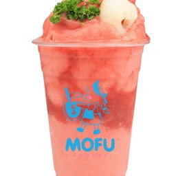 Strawberry lychee smoothie - สตรอเบอร์รี่ ลิ้นจี่ สมูทตี้