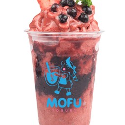 Strawberry blueberry smoothie - สตรอเบอรี่บลูเบอร์รี่ สมูทตี้
