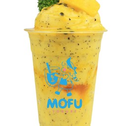 Mango passion fruit smoothie - มะม่วงเสาวรส สมูทตี้