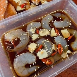 แซ่บยกสวน Salmon-กุ้งดอง