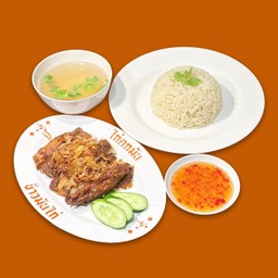 ชุดข้าวมันไก่ทอดหาดใหญ่
