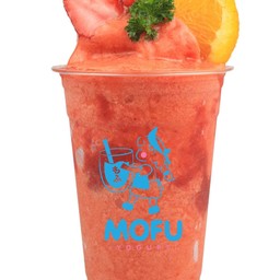 Strawberry orange smoothie - สตรอเบอรี่ส้ม สมูทตี้