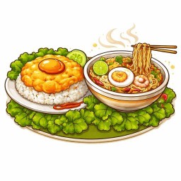 ข้าวไข่เจียว & มาม่ามั๊ย