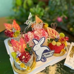 Lucky Rabbit Premium Fruit ผลไม้ปอกพร้อมทาน น้ำผลไม้สกัดเย็น ตรงข้ามอเมซอน โครงการมิดทาวน์ อเวนิว รังสิต