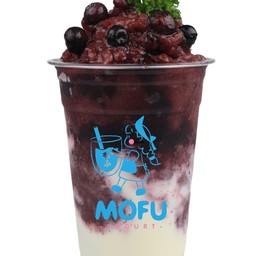 Blueberry yogurt smoothie - บลูเบอรี่โยเกิร์ต สมูทตี้
