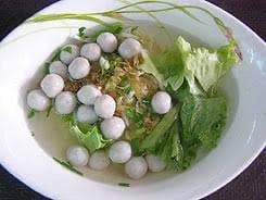 เกาเหลาลูกชิ้นปลากราย