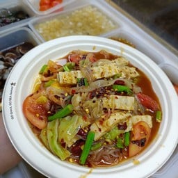 ตำเส้นเล็กหมูยอ