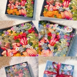 Box set 1 ช่อง ( ผลไม้สามารถเลือกเองได้ )