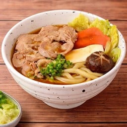 อุด้งสุกี้ยากี้หมูสันคอ
