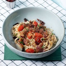 Pasta Aglio Olio Bacon