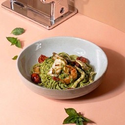 Pesto Cream Seafood