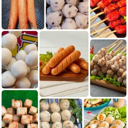 ลูกชิ้นนึ่งสมุนไพร 5 ไม้