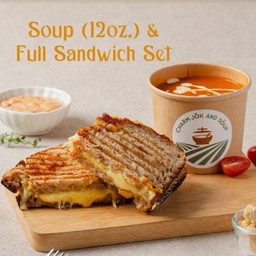 Soup (12oz.) & Full Sandwich Set