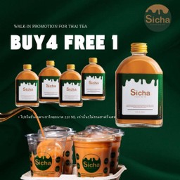 Sicha Thai Tea Buy 4+1 Free