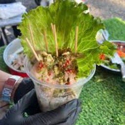 เซตกุ้งเเช่น้ำปลา 5ไม้