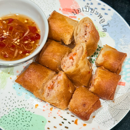 ปอเปี๊ยะทอดไส้เผือก