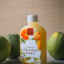 น้ำส้มเช้ง 100% (คั้นสด)