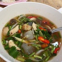 ต้มแซ่บเอ็นแก้ว[เนื้อวัว]