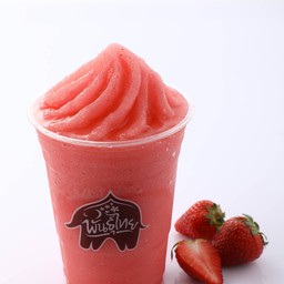 น้ำสตรอเบอร์รี่ปั่น (FrappeStrawberrySmoothie)